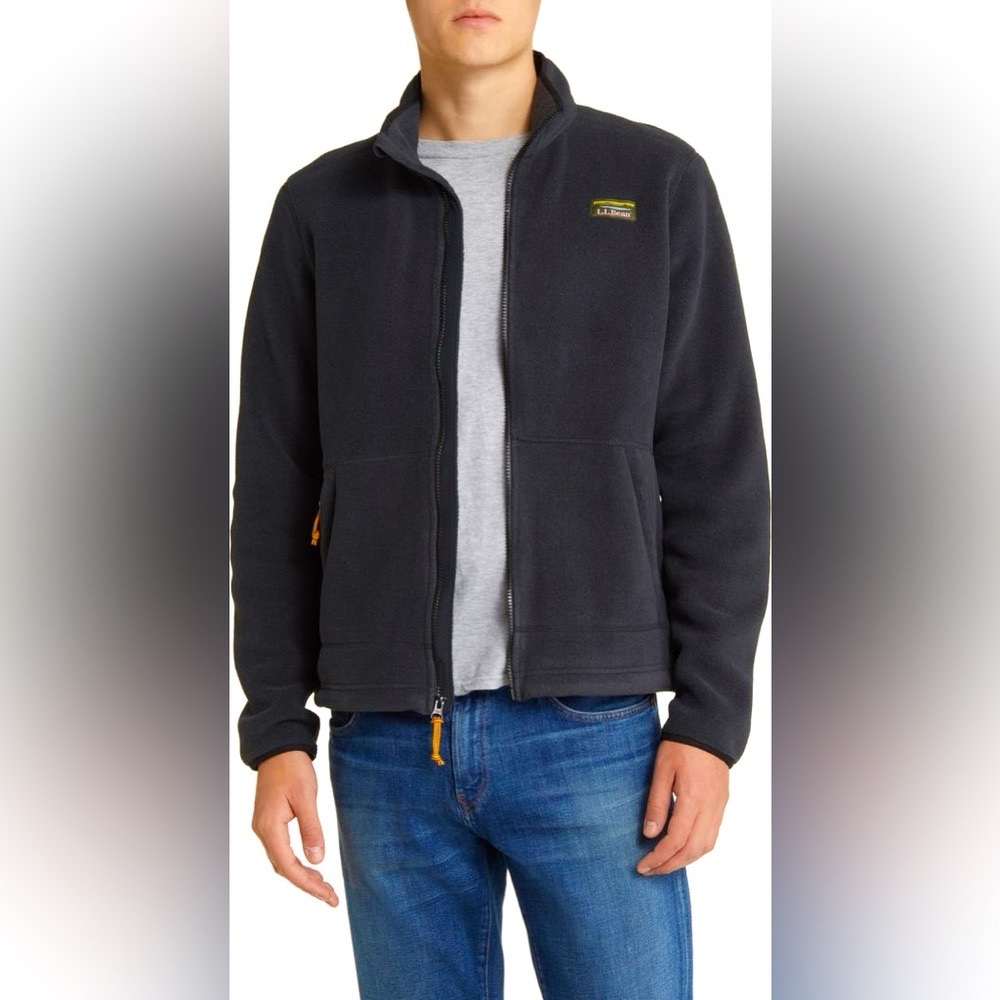 L.L. Bean Black Fleece Jacket